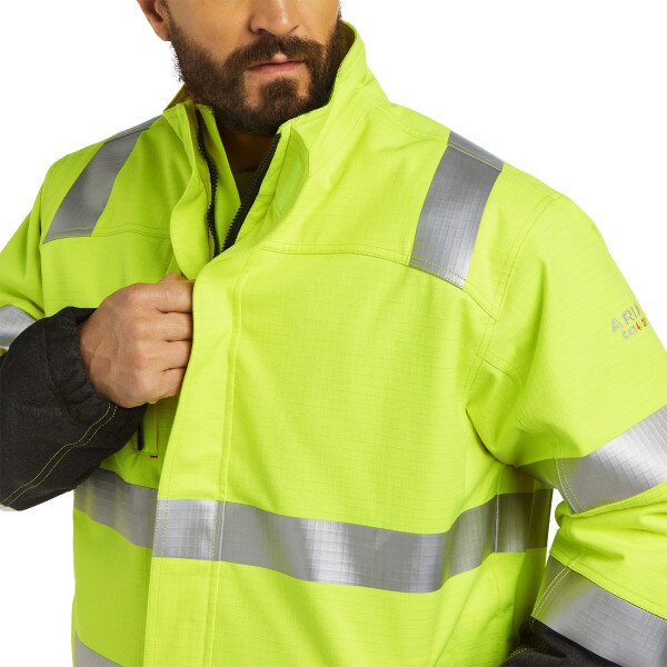 Ariat FR Hi-Vis Waterproof Insulated Jacket in Hi-Vis Yellow